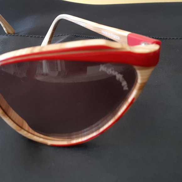 REAR  Vintage Yves Saint Laurent Sunglasses main image 8